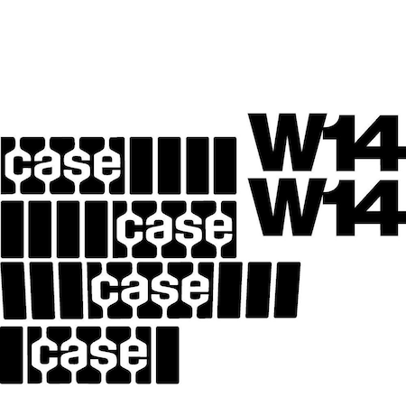 Aftermarket Decal Set CASEW14OSDECALSET